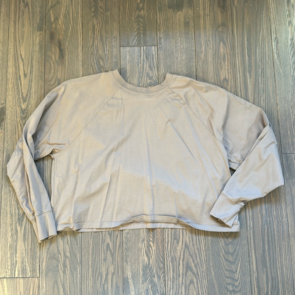Abercrombie YPB Long Sleeve Cropped Tee